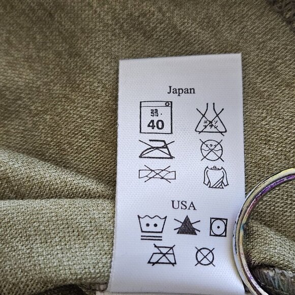 Lowe Alpine Baselayer LS T Shirt Mens S Khaki Green Outdoor DryFlo Hike Training - Picture 12 of 14